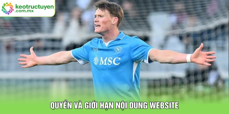 Quyền và giới hạn nội dung website
